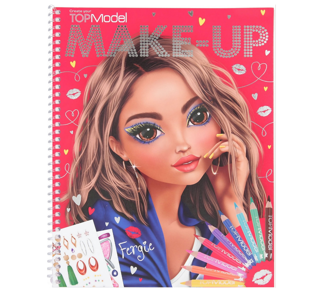 Henrik 2-piece toy set Apple Red - Rose