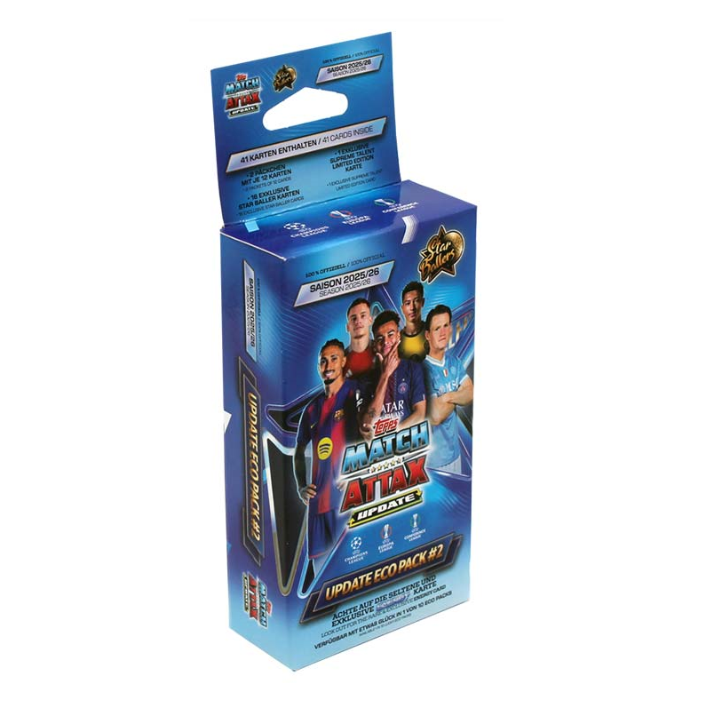 Match de l'UEFA Champions League Attax 2025/2026 TC - ECO PACK Star Ballers