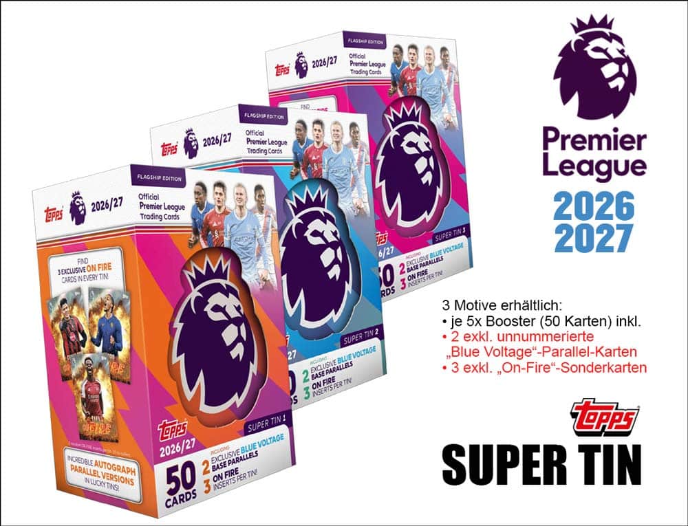 Flagship Premier League Trading Cards 2026/2027 – ECO PACK