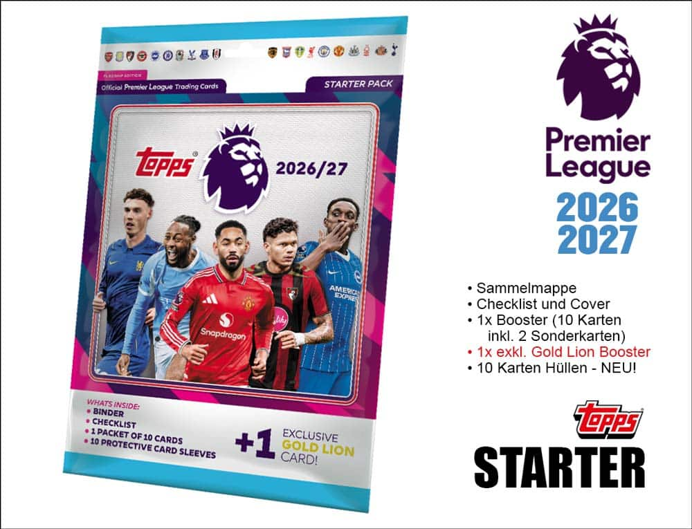 Flagship Premier League Trading Cards 2026/2027 – STARTER