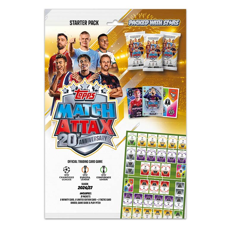 UEFA Champions League Club Competition Match Attax 2026/2027 – STARTER