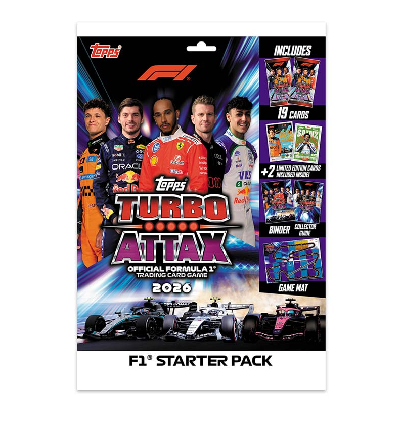Turbo Attax Formel 1 TC 2026 - Starter Set