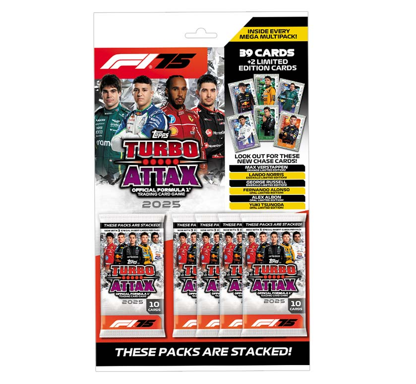 Turbo Attax Formula 1 TC 2025 - Méga Pack