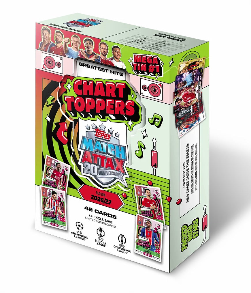 UEFA Champions League Club Competition Match Attax 2026/2027 – MEGA TINS