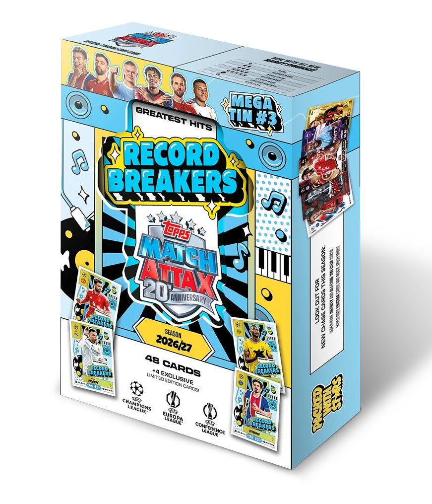 UEFA Champions League Club Competition Match Attax 2026/2027 – MEGA TINS
