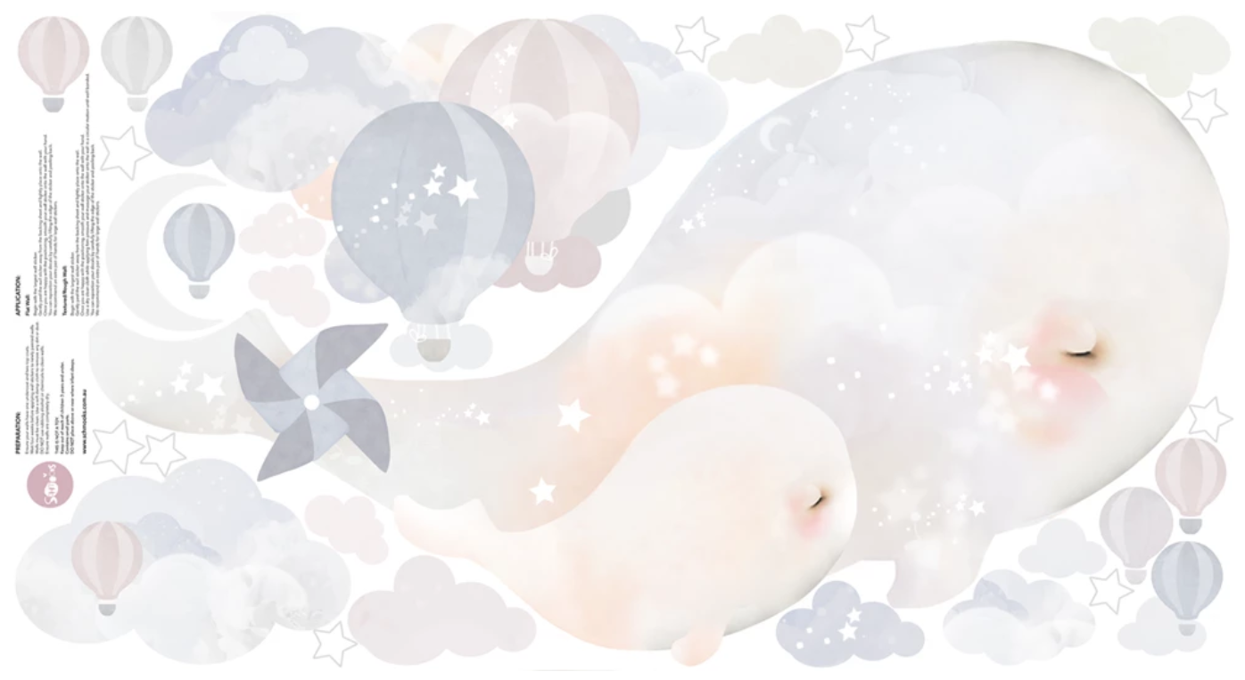 Wandsticker Beluga