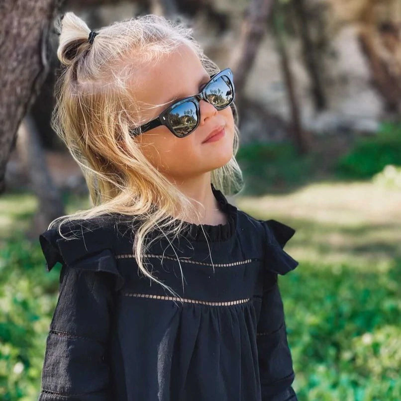 Kinder Sonnenbrille Hepburn Jet Black