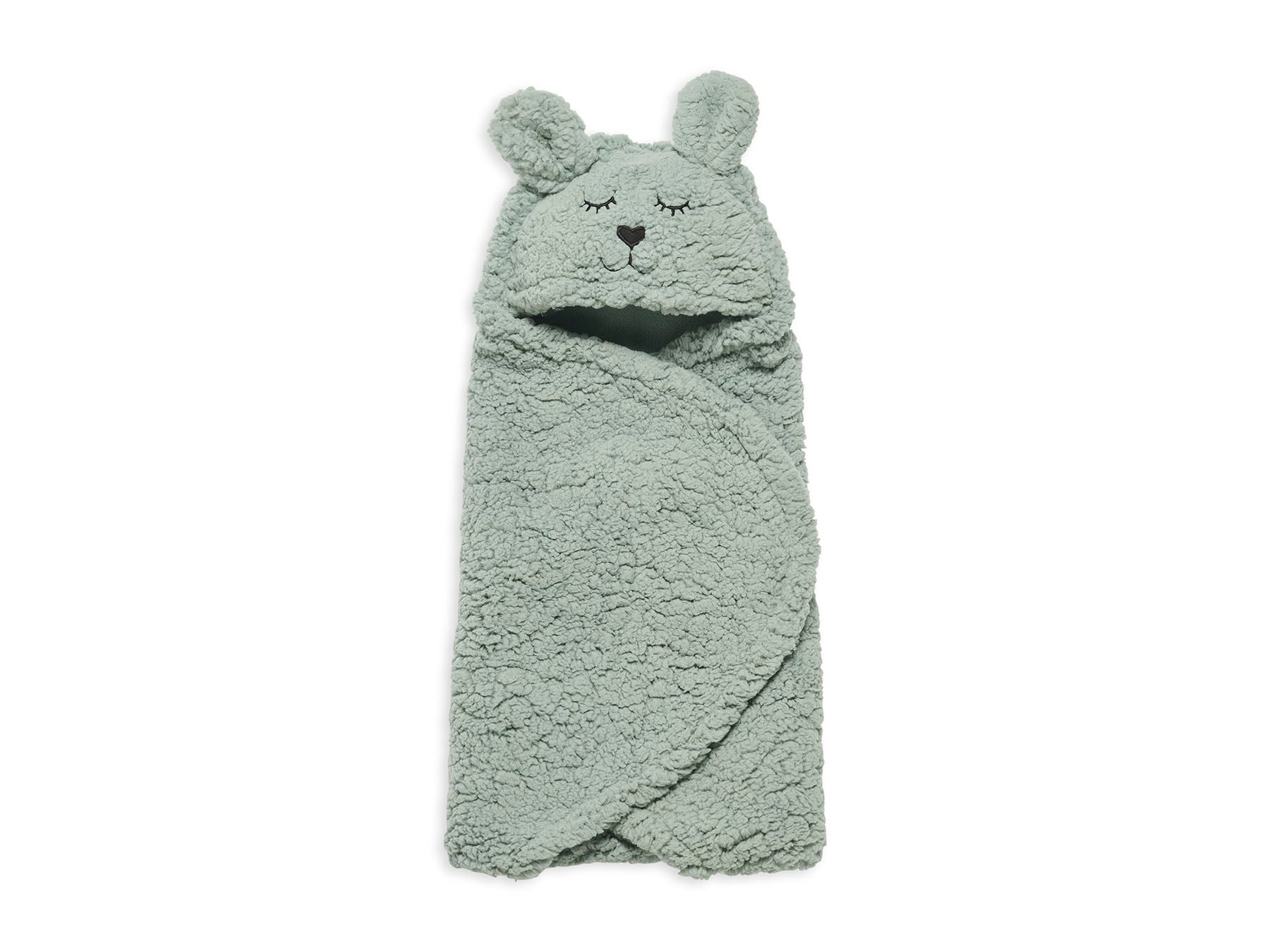 Kuschelwrap Plüsch Bunny Ash Green