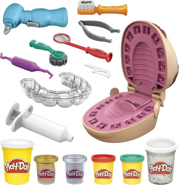 Lot de pailles en silicone Zoe, bleu multicolore