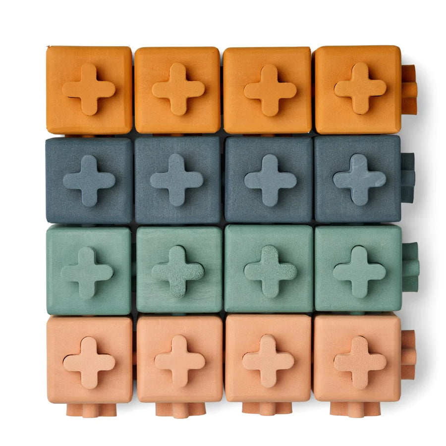 Blocs de serrage en mousse Mélange de moutarde
