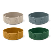 Emily bowl set Garden Green Mix