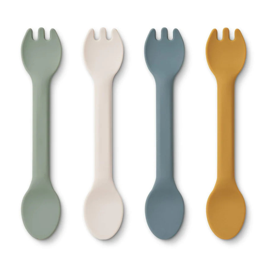 Jan Babybesteck Set Faune Green
