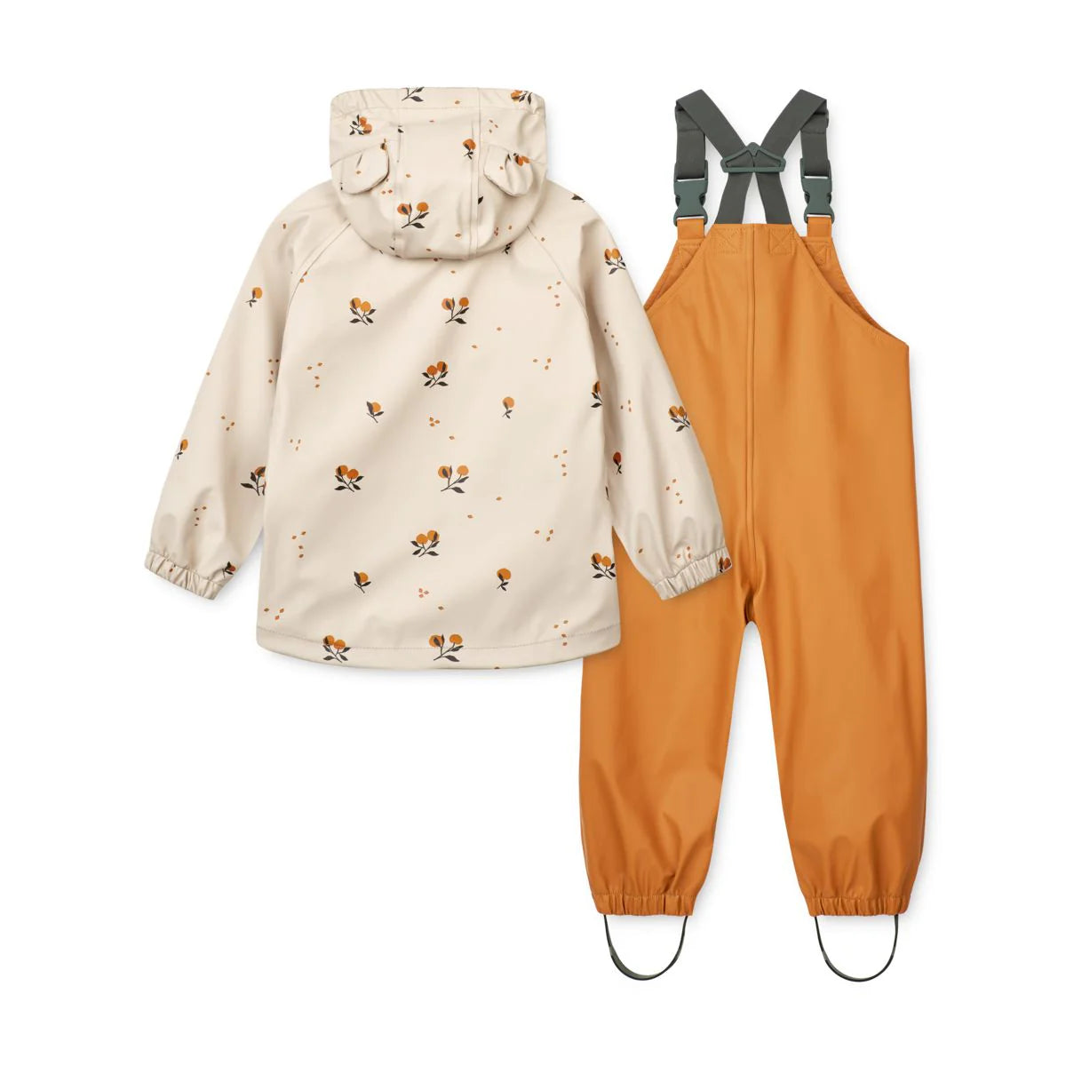 Melodi Regenbekleidungsset Peach Sandy