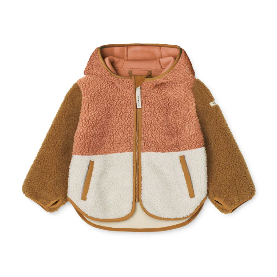 Mara Fleecejacke Tuscany Rose Mix