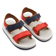 Monty Sandale extraleicht Midnight Navy Red