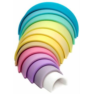 Silikon Regenbogen Pastell