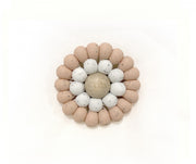 Lot de pailles en silicone Zoe, bleu multicolore