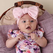 Oversize Stirnband Baby Pink
