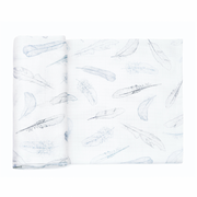 Lange en mousseline de bambou couleur abricot ambré 