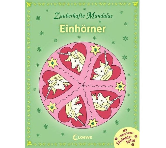 Zauberhafte Mandalas - Einhörner