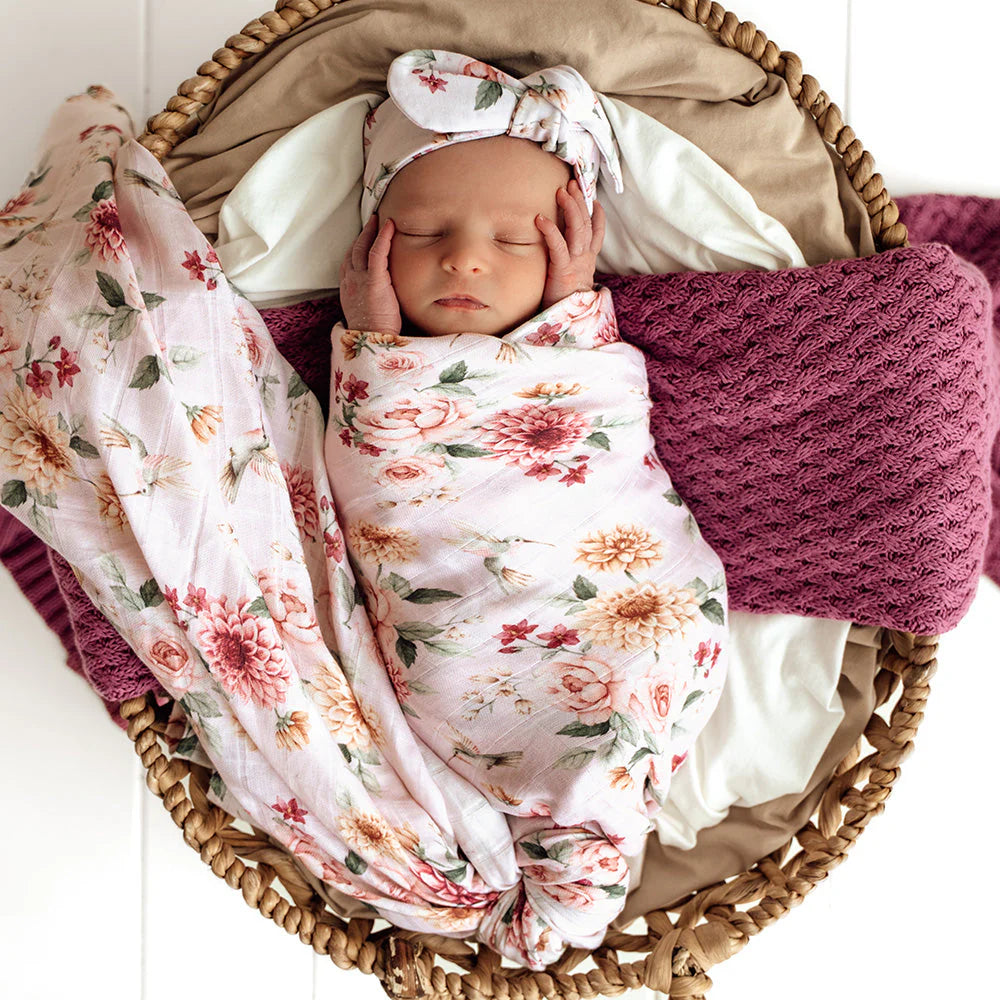 Muslin Birds & Blooms