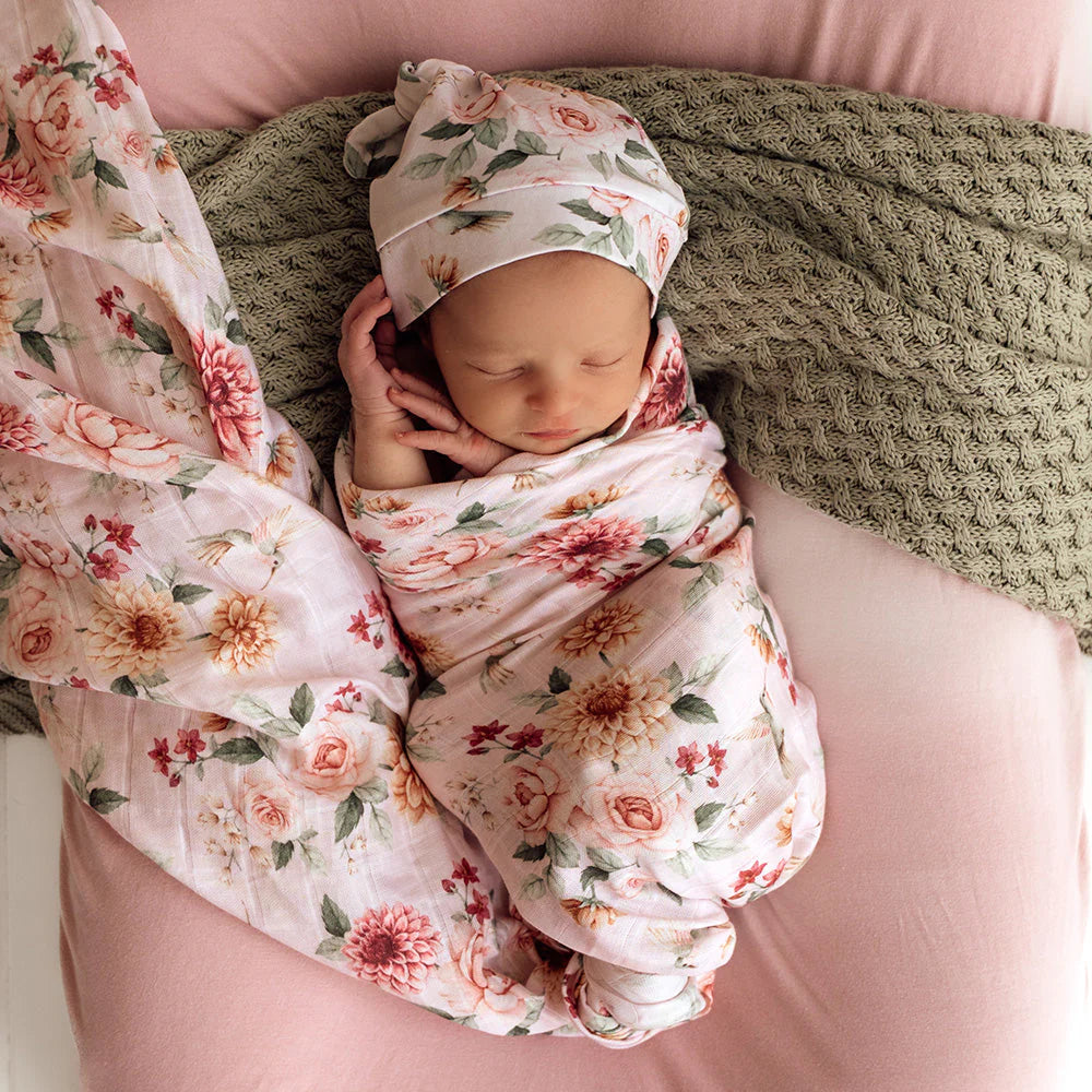 Muslin Birds & Blooms
