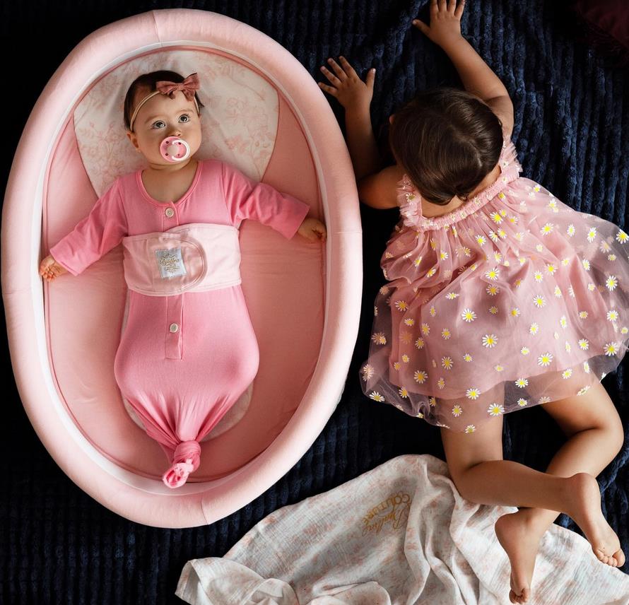 Svende Play Mat Storage Bag Peach