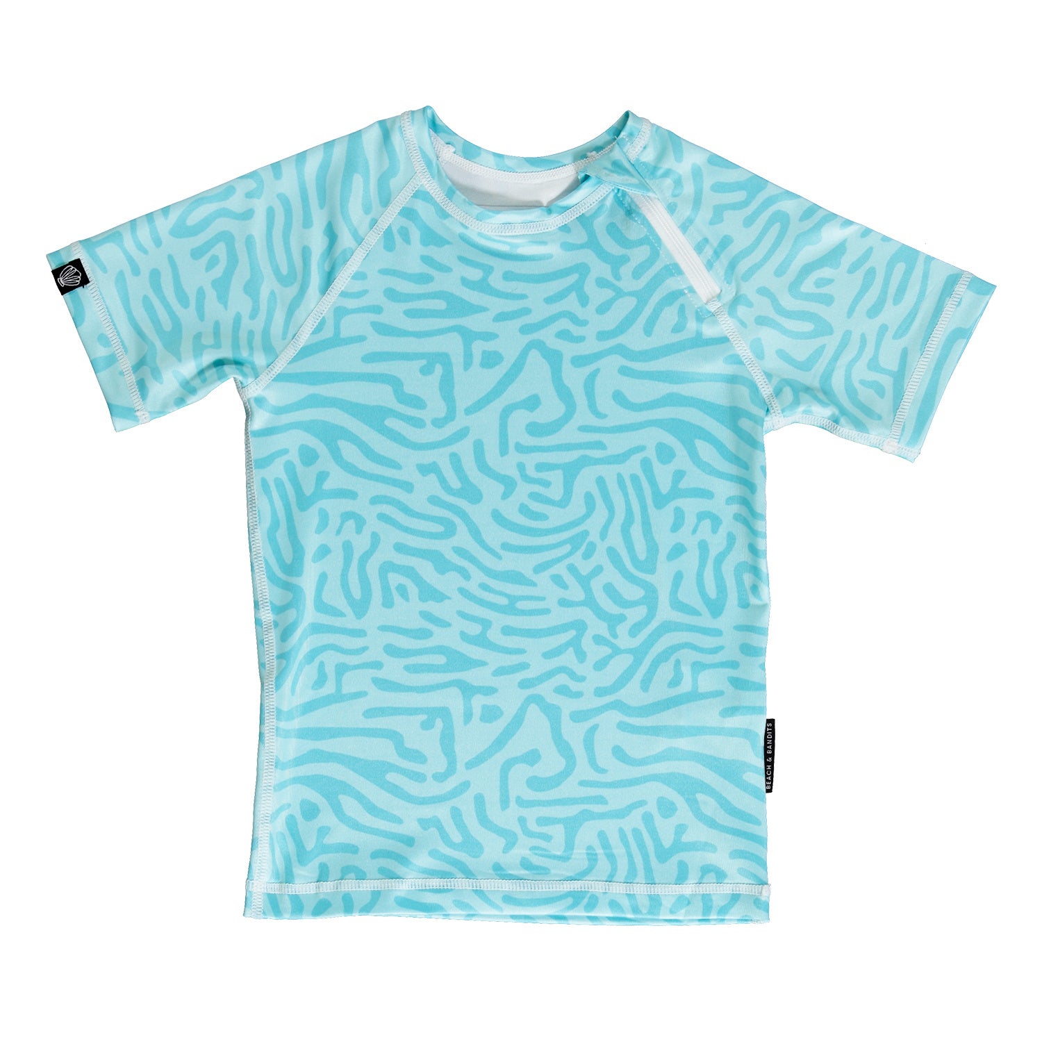 UV Badeshirt Blue Reef