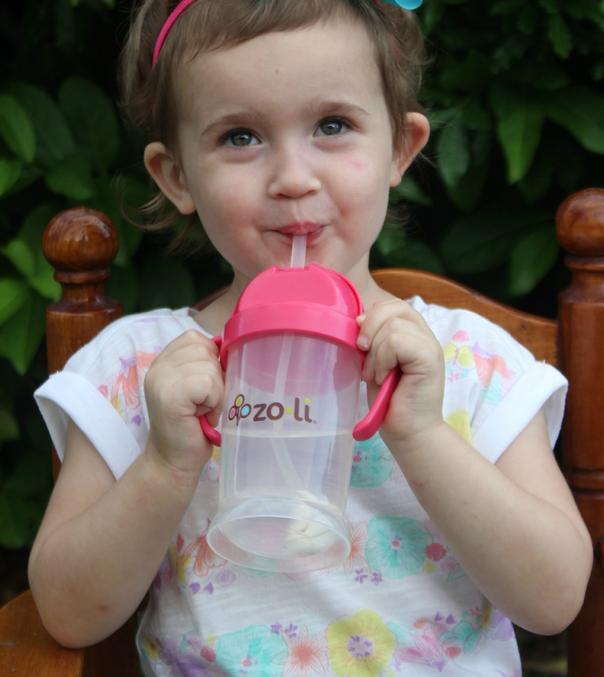Zoe Set of Silicone Drinking Straws Blue Multi Mix
