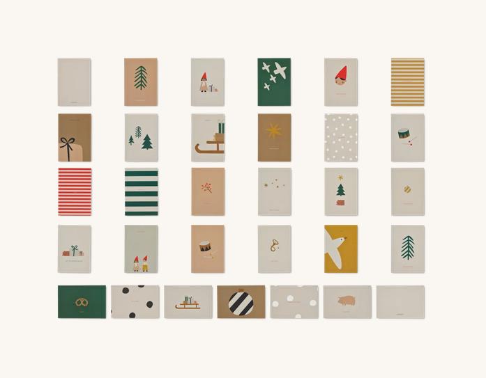 Papier Collection: Bryce Postkarten Set Holiday Mix