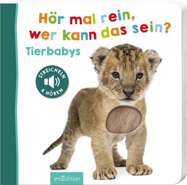 Hör mal rein, wer kann das sein? Tierbabys