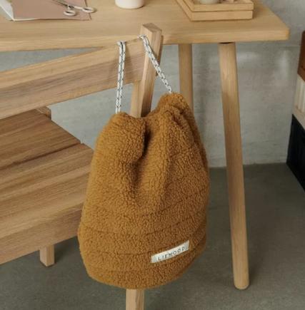 Calla Turnsack Teddystoff Caramel