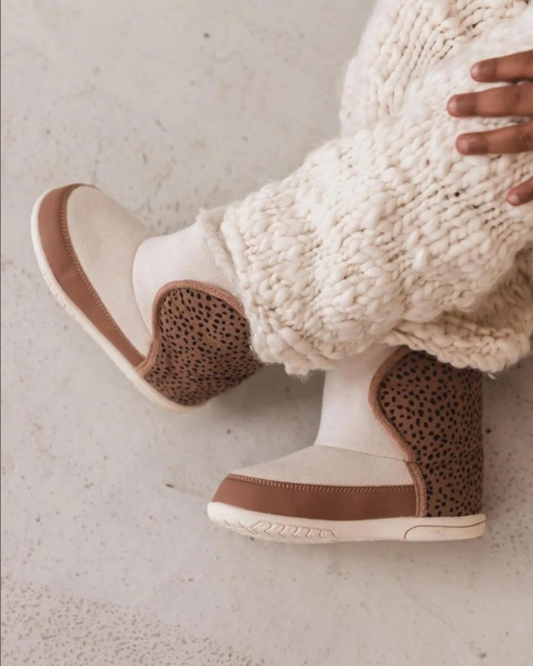 Thermo booties Oat