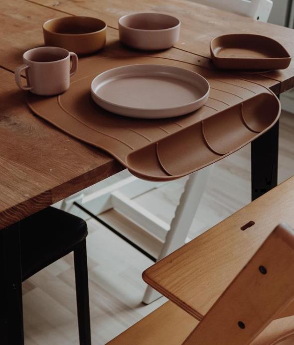 Tischset mit Auffanglasche Sage