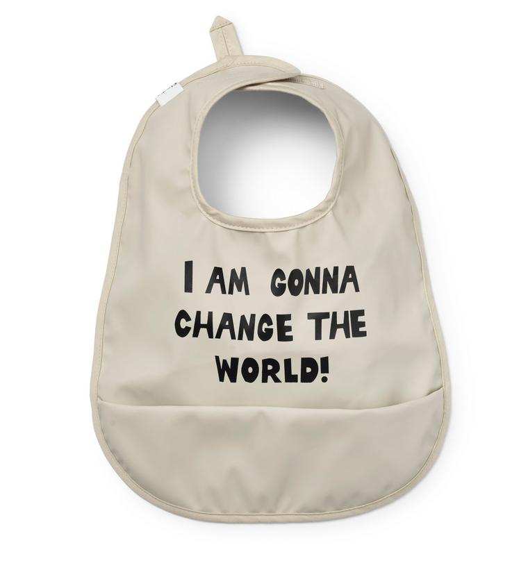 Lätzchen "I am gonna change the World"