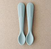 Silikonlöffel Set Cloud Blue