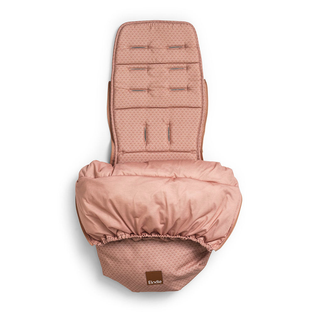Verstellbarer Ganzjahres Fusssack Pink Nouveau