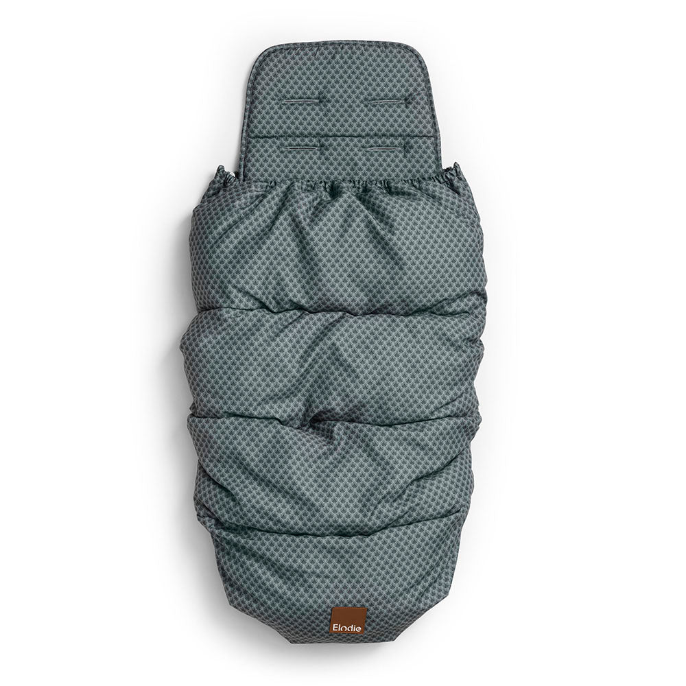 Verstellbarer Ganzjahres Fusssack Turquoise Nouveau