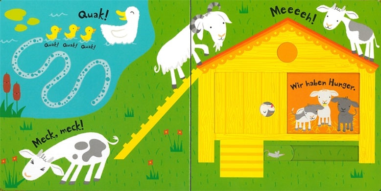 Babys erstes Schiebebuch: Bauernhof