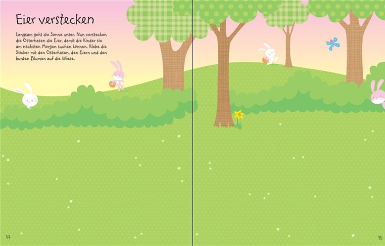 Mein Stickerbuch: Ostern