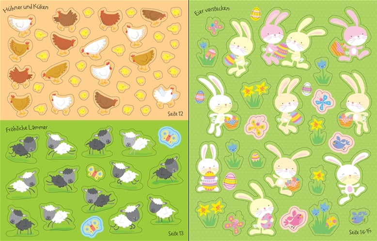 Mein Stickerbuch: Ostern