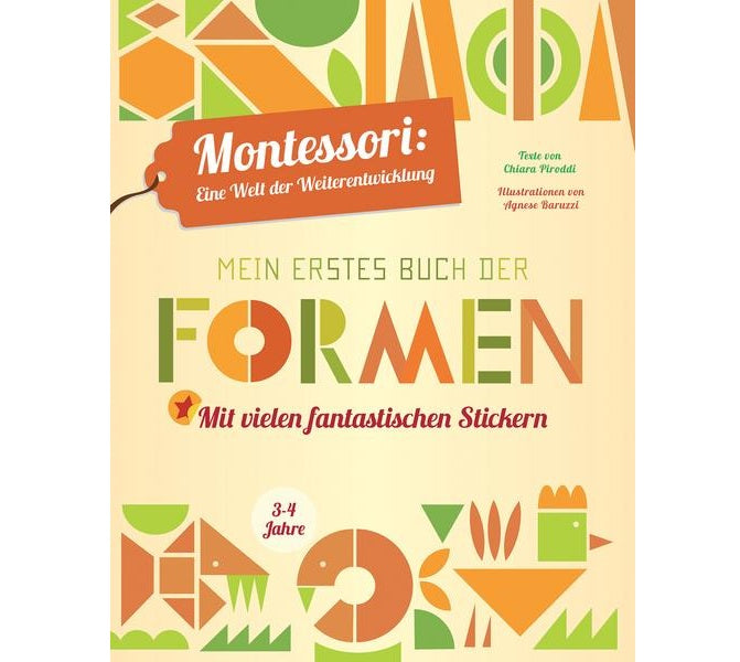 Mein erstes Buch der Formen Montessori: eine Welt der Weiterentwicklung