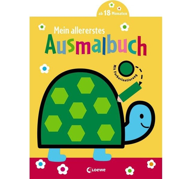 Mein allererstes Ausmalbuch (Schildkröte)