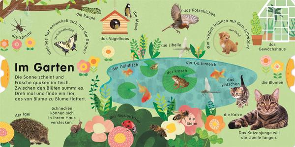Erstes Lernen Drehen: So viele Tiere