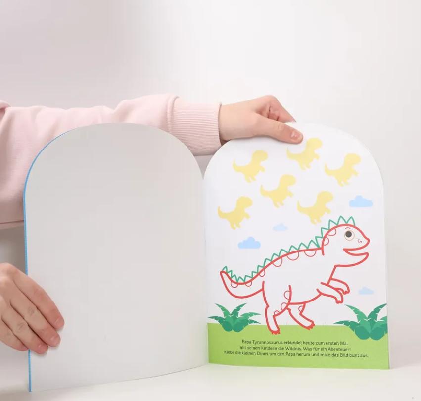 Mein erstes Sticker-Malbuch Dinosaurier