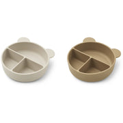 Joana tableware set 4 pieces Cat Apple Red