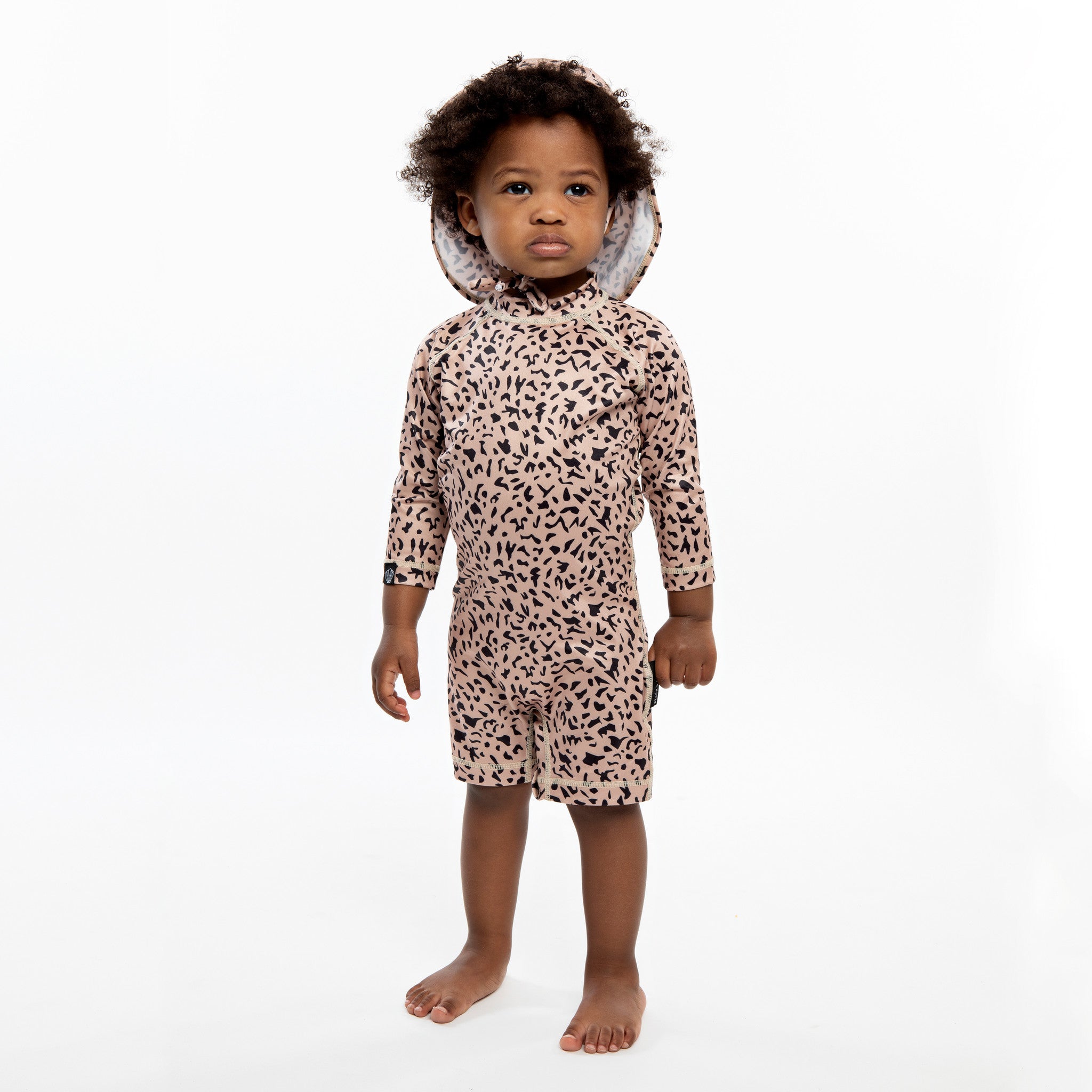 UV Badeoverall Baby Desert Shark