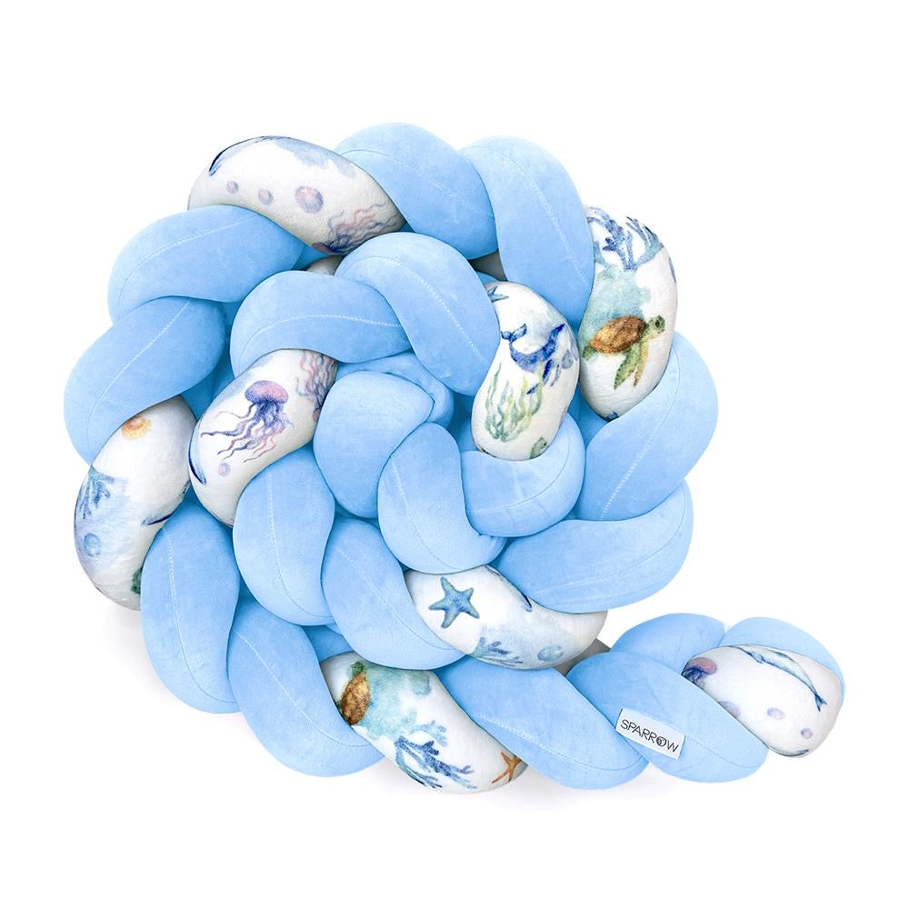 Bed snake Under the Sea - Babyblue