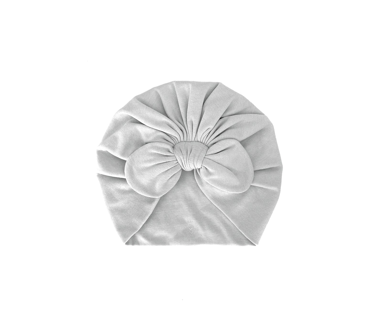 Turban Mütze Grau