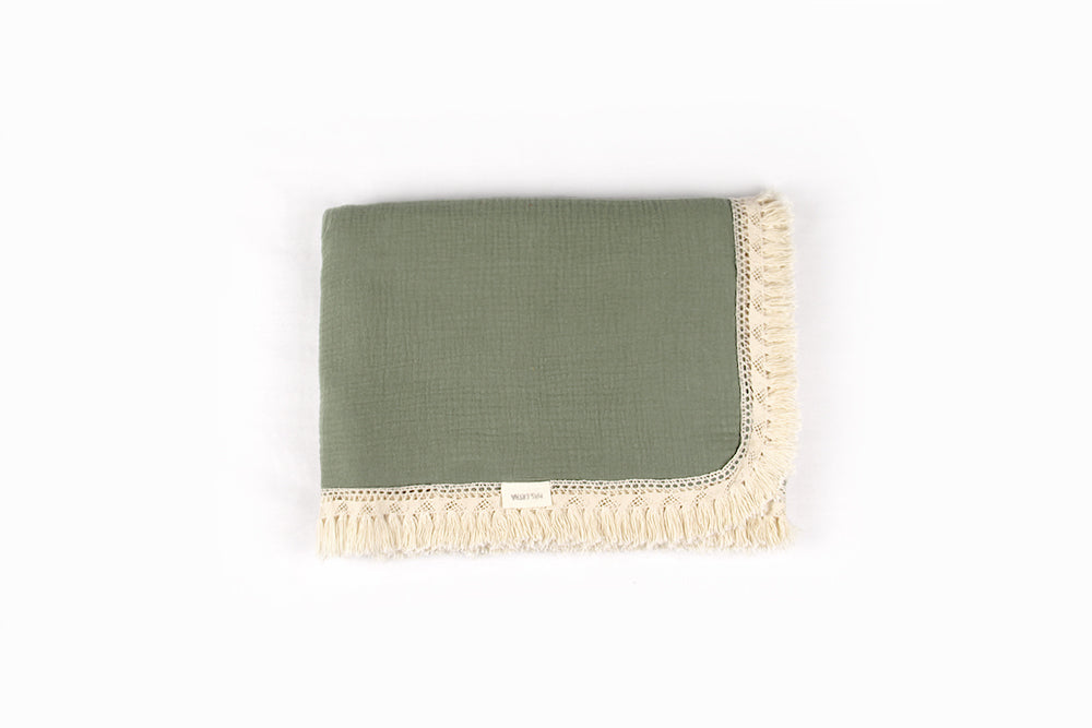 Muslin Decke Shilo Olive